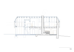 Řez (Rekonstrukce chalupy Borová Lada; Studio Plyš)