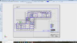 Projekt nástavby základní školy Vidče vznikl v softwaru Allplan (na obrázku půdorys).