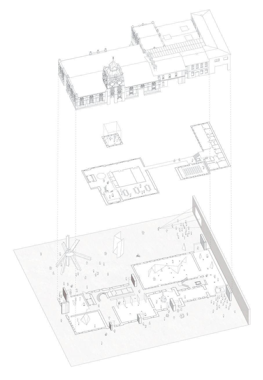 Projekt na obnovu bývalých jatek pro PLATO