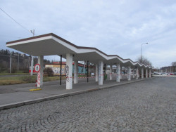 Přístřešky na Nádraží Braník