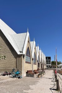 Ikonická rybí tržnice Feskekörka v Göteborgu