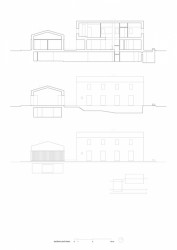 Soukromá rezidence Urbino, GGA architects, elevace.