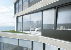 Sluneční clony, Schüco.