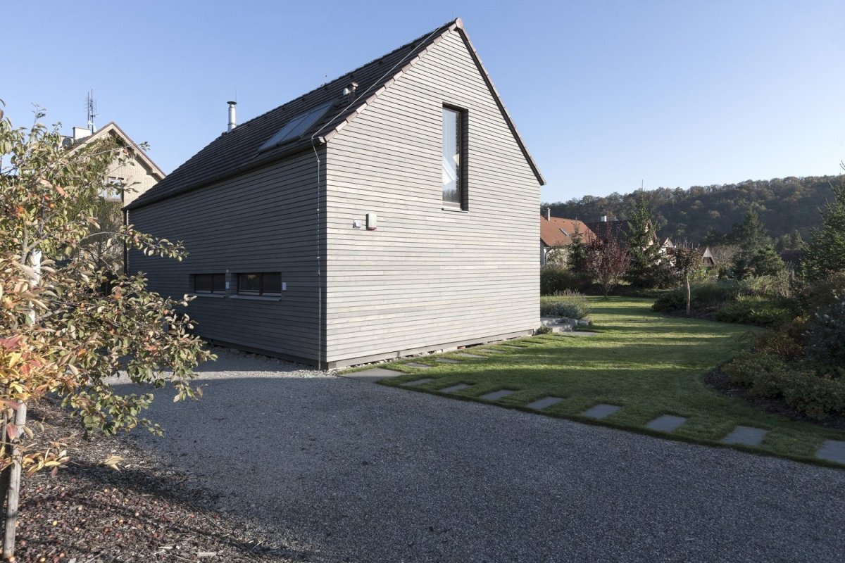 Rodinný dům v CHKO Český kras, Klanc...architekti