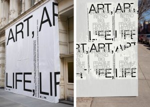 (15) Grafická identita stálé sbírky, použité písmo Helvetica Now je svým způsobem předmětem vytaženým ze sbírky, avšak v této verzi, vydané počátkem roku 2019, písmem reprezentujícím minulost i současnost, vizualizace, Tomáš Varga, Jakub Jansa a 20YY Designers