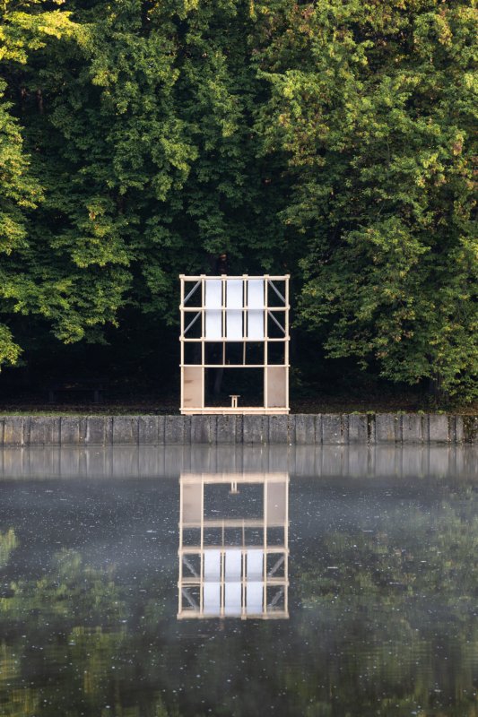 Tea house Pavilion, GRAU Architects: je zdárným příkladem prostoru balancujícího na pomezí interiéru a exteriéru