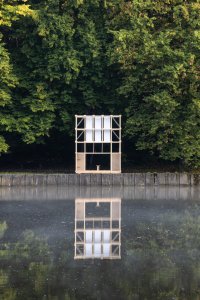 Tea house Pavilion, GRAU Architects: je zdárným příkladem prostoru balancujícího na pomezí interiéru a exteriéru
