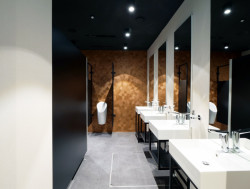 Dokončené sociální zázemí.