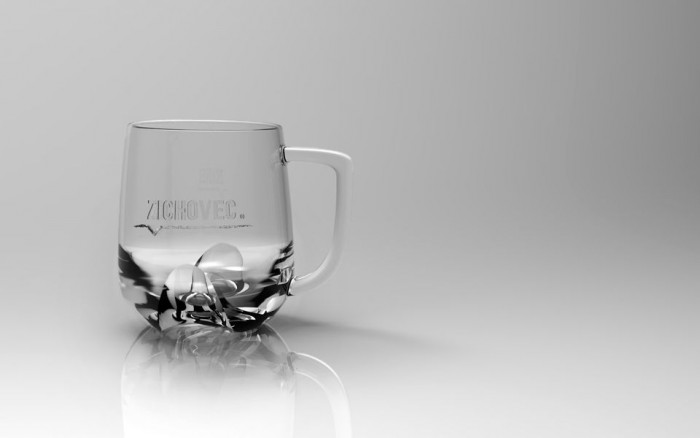Sabina Žáková, Nápojové sklo pro pivovar Zichovec - foto