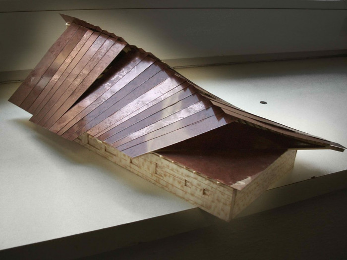 Atelier 8000 (Martin Krupauer, Jiří Střítecký), Mateřská škola v Dobříni, model - foto