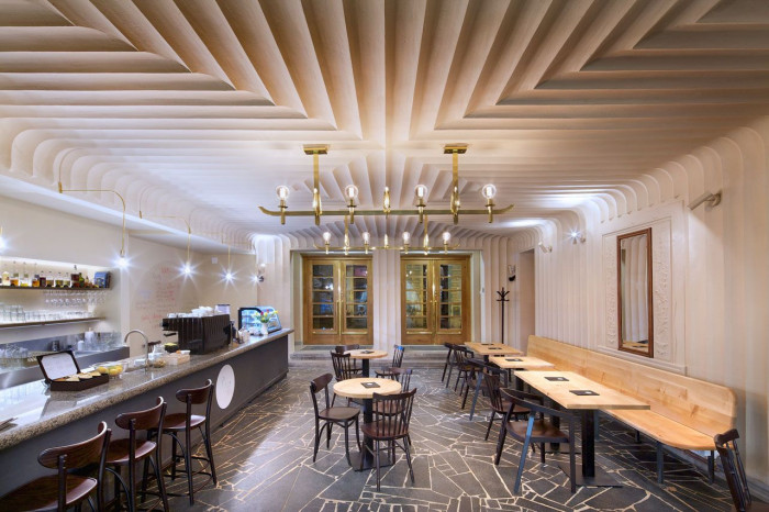 Spolek Zachraňme kino Varšava, KINOKAVÁRNA, Rekonstrukce foyer kina Varšava v Liberci - foto