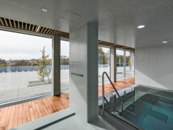 Architekti D.R.N.H. - Wellness Kraví hora: Součástí je také vířivka