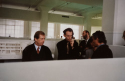 S Václavem Havlem v ateliéru Richarda Meiera