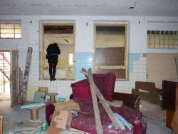 Bývalá Výrobna uzenin v Nuslích - původní stav