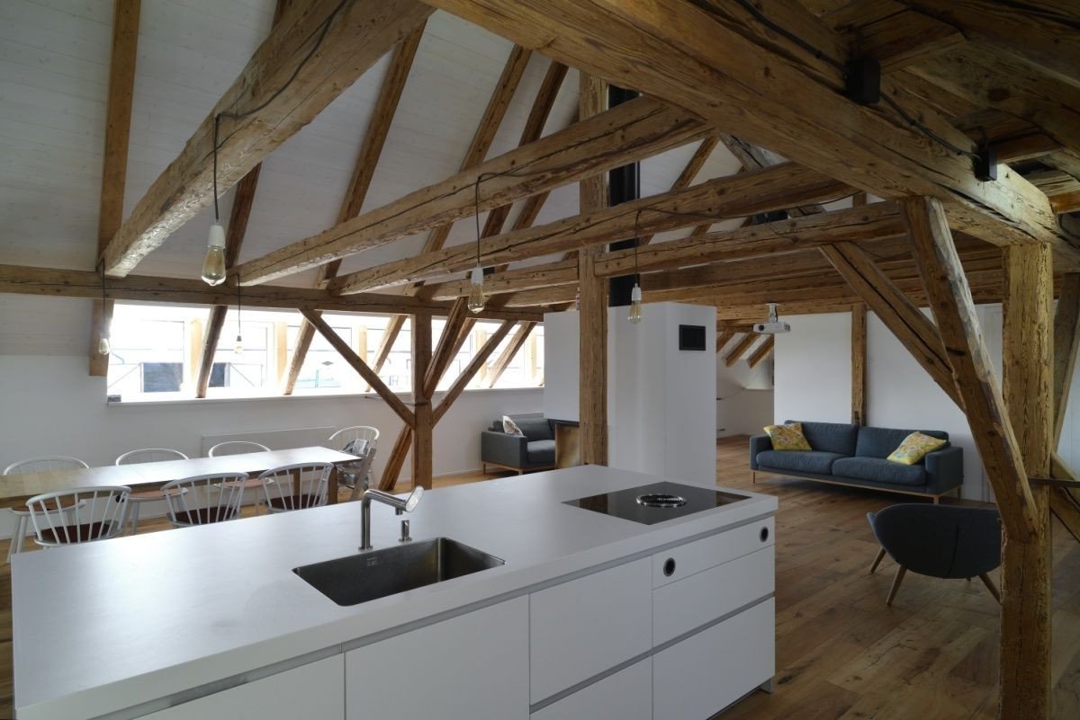 Rekonstrukce půdy, 3+1 architekti