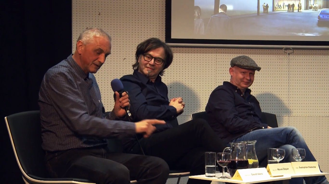 Architekti CZ ve Zlíně, zleva David Vávra, Marek Štěpán a Svatopluk Sládeček