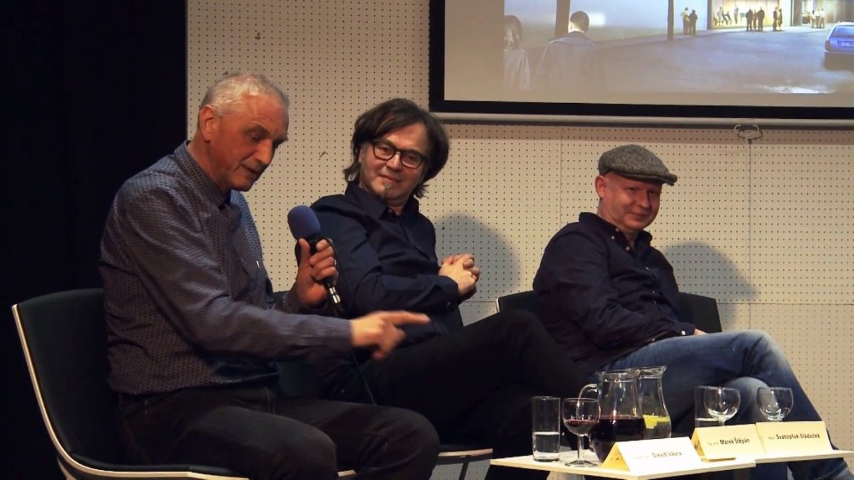 Architekti CZ ve Zlíně, zleva David Vávra, Marek Štěpán a Svatopluk Sládeček