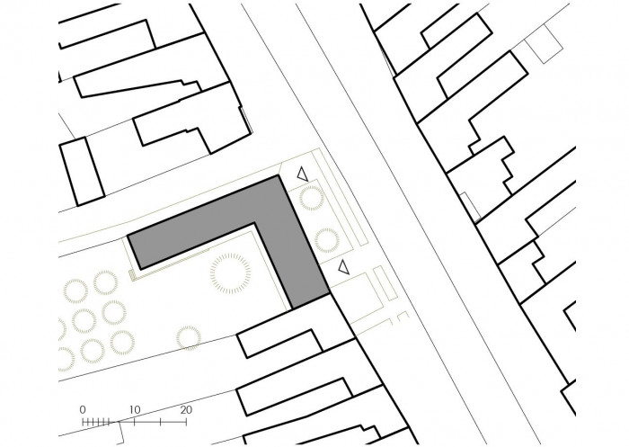 Rodinný dům v Blatnici pod Svatým Antonínkem, situace, Air ateliér, Ateliér 6