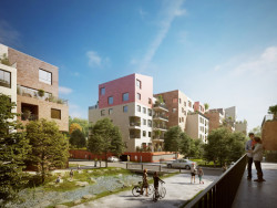 Průmyslový areál v Českém Krumlově přemění studio A8000 na bytový komplex