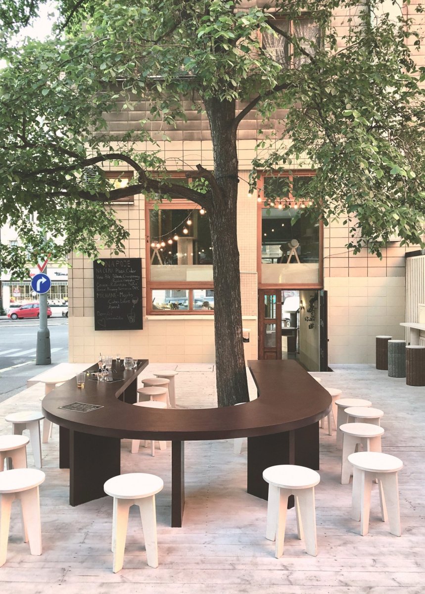 Restaurace Golden egg, mh architects