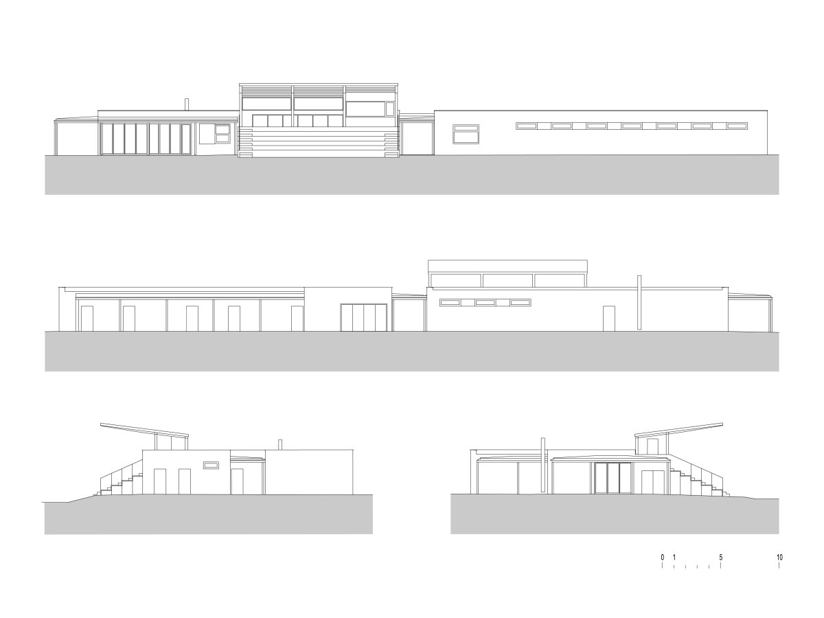 Pohledy (Sportovní areál SK Planá, PROAM ARCHITEKTI)