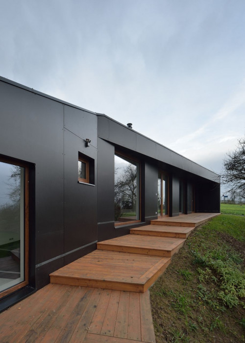 3+1 architekti, Přístavba rodinného domu v Bořislavi – foto