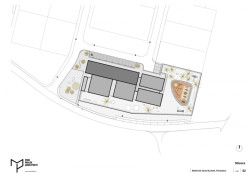 Mateřská škola Doubek v Pardubicích, Med Pavlík architekti: Situace
