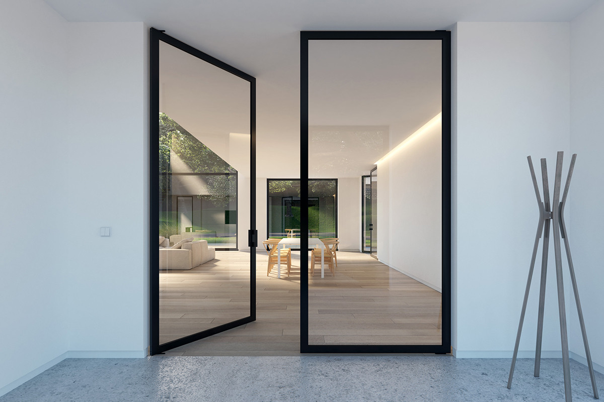 Pivotové dveře AXON