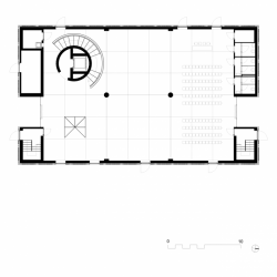 baukuh, House of Memory, půdorys 1. NP – foto