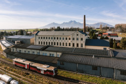 Přádelna lnu vznikla v roce 1860. (Rekonstrukce přádelny v Kežmarku; BEEF Architekti)