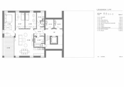 BD Krásnopolská, půdorys 1PP, ATELIER 38