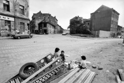 ulice Plynární, Holešovice, 1984