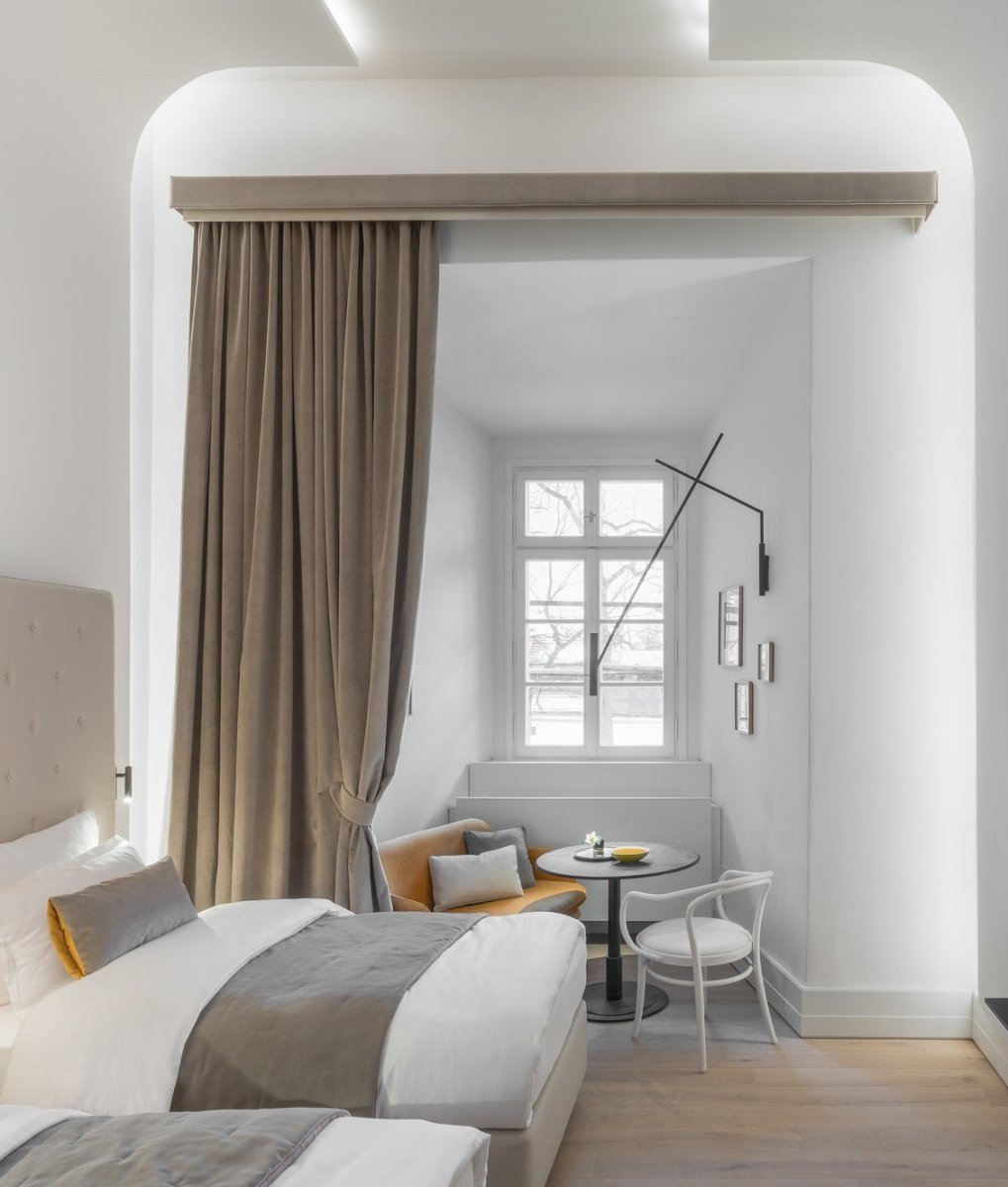 Rekonstrukce arcibiskupského zámku a zahrad na hotel, SHA Šafer Hájek architekti