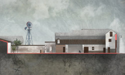 Proměna hospodářských staveb na bydlení, OOIIO architecture, fasády před rekonstrukcí