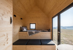 Mobilní domek Mobile Hut, ARTIKUL architekti.