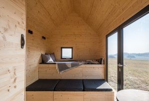 Mobilní domek Mobile Hut, ARTIKUL architekti.