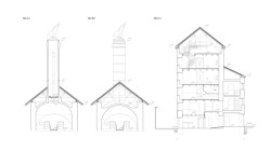 Řezy (Port 1560, Domy Architects)