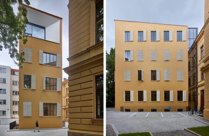 Přístavba, rekonstrukce a interiér Filosofické fakulty Univerzity Hradec Králové od ateliéru Architekti Hrůša & spol.