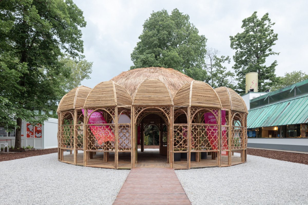 Katarský pavilon. Po třiceti letech první nová stavba na výstavišti Giardini.