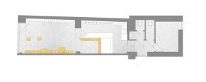 JEČMEN-CAHA architekti, Vinotéka a sýrárna v Blansku - půdorys