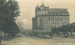 Hanuš Zápal, Činžovní domy u Trojdohody s tzv. Mrakodrapem v Plzni, 1924 - foto