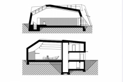 Společenské centrum Sedlčany, A8000, řezy
