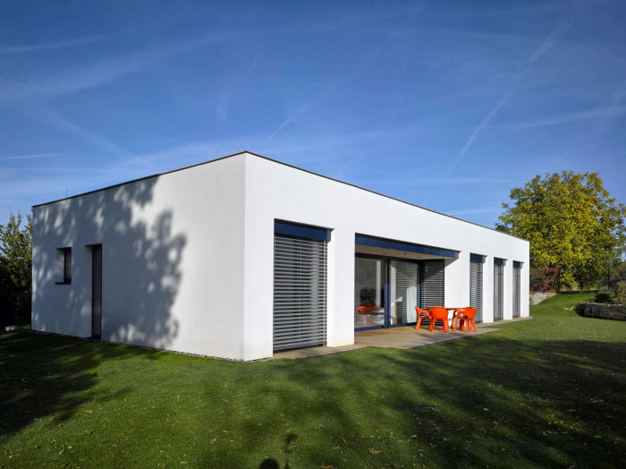 Rodinný dům v Brandýse nad Labem od ateliéru Stempel & Tesar architekti