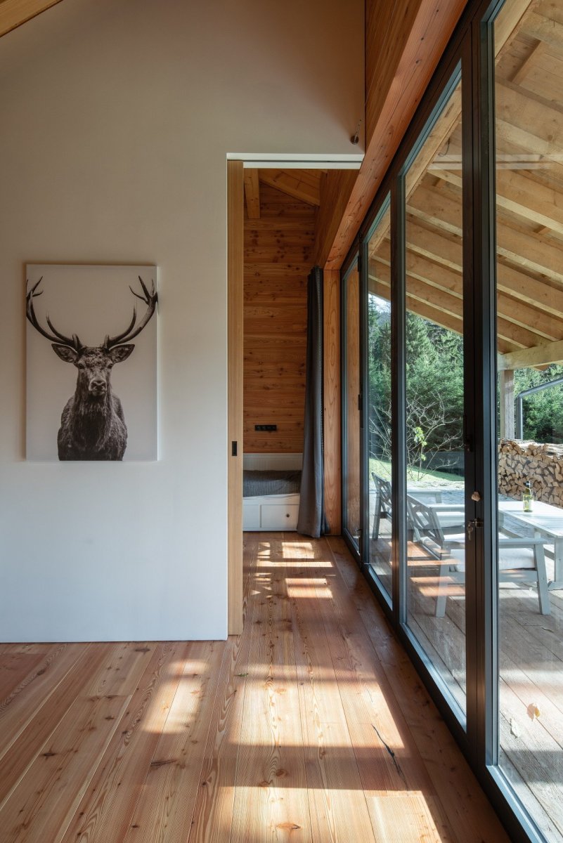 Pařezová chaloupka v Orlických horách od molo architekti