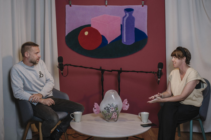 Ondřej Zita a Veronika Pařízková z Designnews