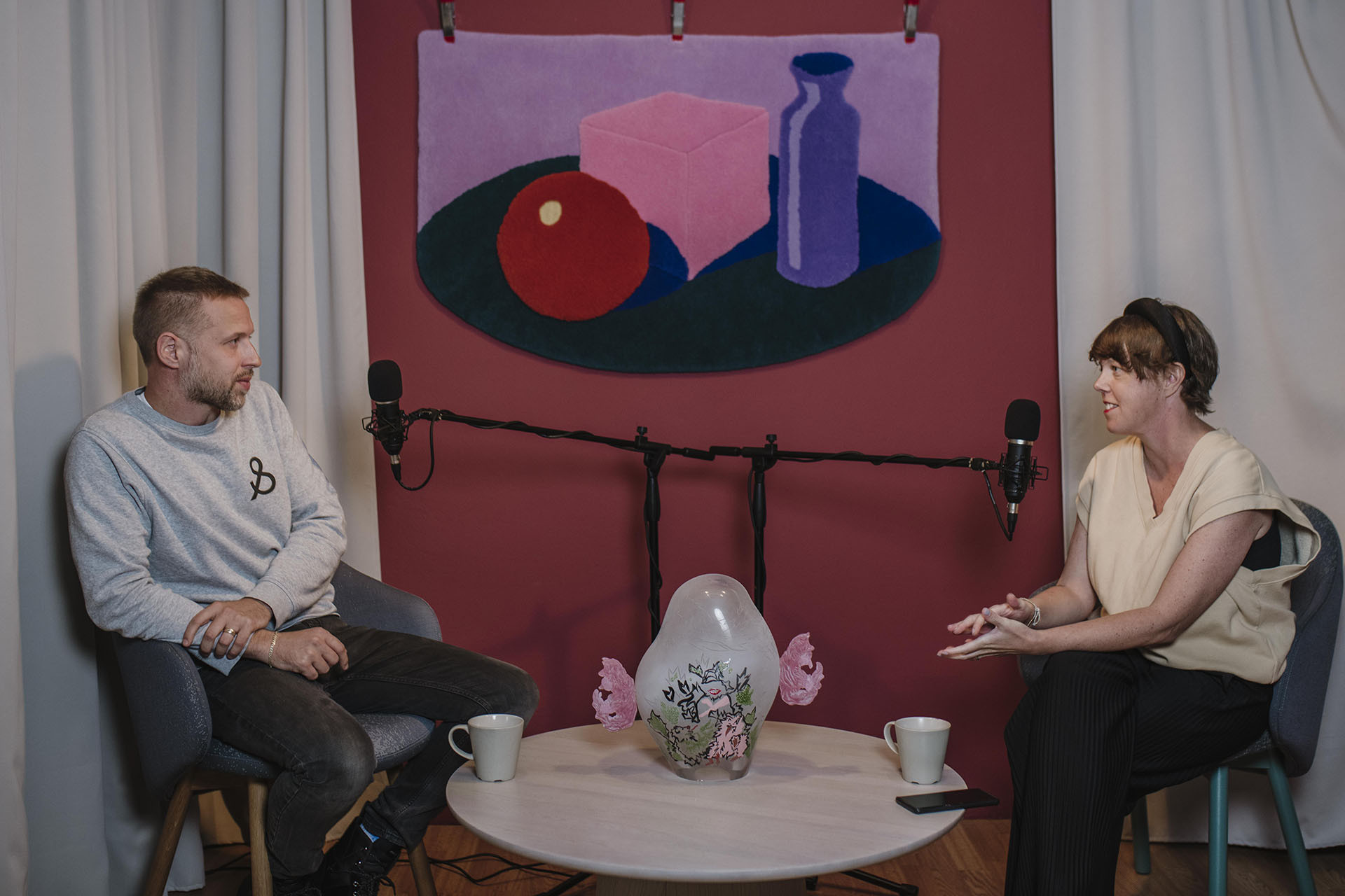 Ondřej Zita a Veronika Pařízková z Designnews