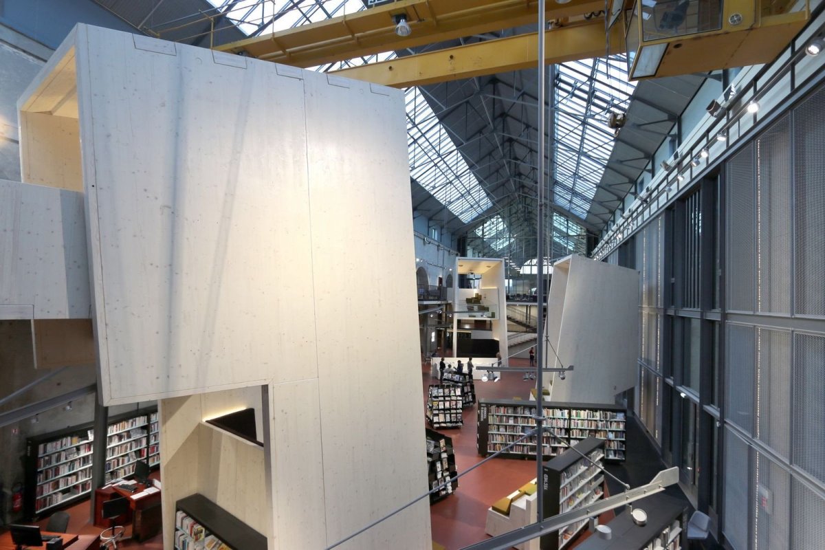 Canal atelier d’architecture, Mediatéka Brest, foto