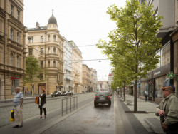 Za dva roky odstartuje proměna trasy od Národní po Prašnou bránu pod vedením Aoc ateliéru