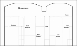 Zuzana Hartlová, Showroom., řez - foto