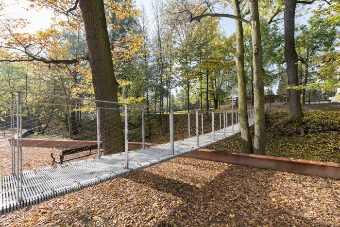 Obnova nábřeží řeky Loučné v Litomyšli, Rusina Frei